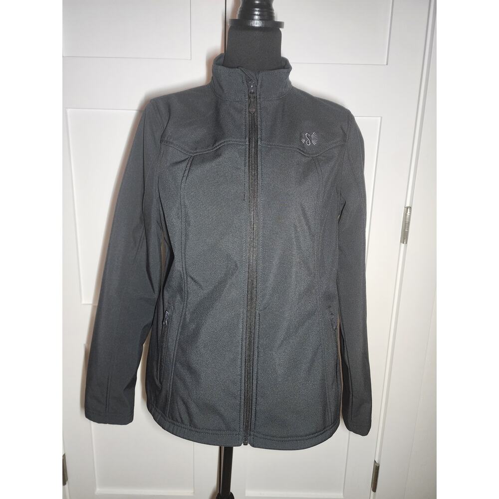 Shyanne Life Black Soft Shell Jacket Womens Size Med